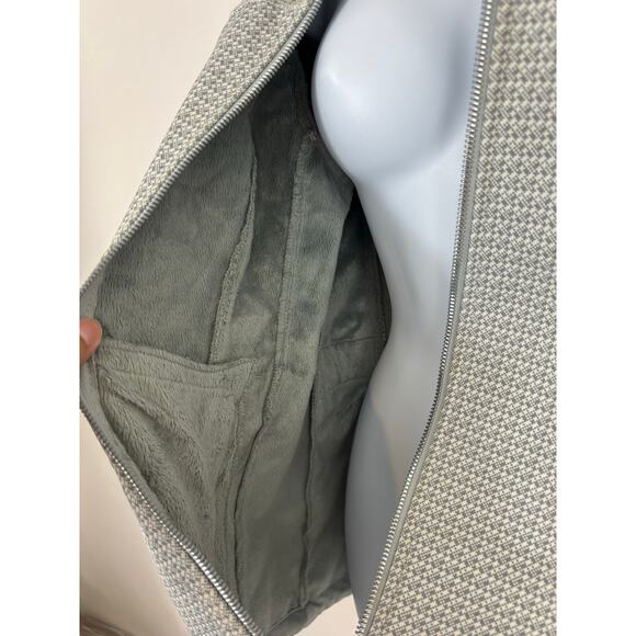 ZeroXposur Gray Hooded Zip Jacket Small Fleece Lined Winter Coat - Picture 3 of 10